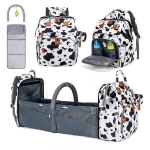 Womens Diaper Bag Backpackย (choose your color , style) unisex travel bag.